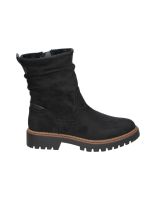 botines planos negros stay 89-2842 para mujer 38