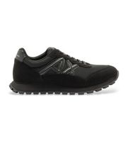 ax armani exchange para hombre xm001960af19388mc005 zapatillas con logotipo en contraste negro 43 plano cordones casual