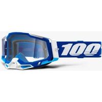 100 racecraft 2 goggle blue - clear lens