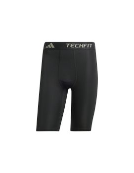 Mallas de Fitness adidas Techfit Compression Training Short Hombre Negro