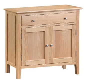 Sadie 2 Door 1 Drawer Oak Sideboard