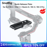 placa de liberacion rapida smallrig manfrotto para dji rs3 rs3 prors 2rsc 2rs 4rs 4proronin-s cardan con orificio roscado 14 -3158b