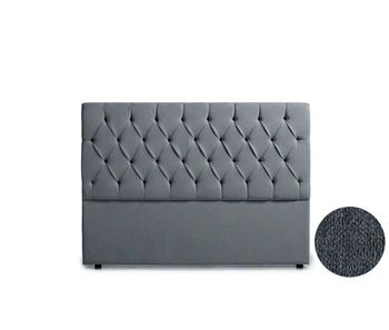 Cabecero tapizado capri acualine 145x120x12 cm - moonia