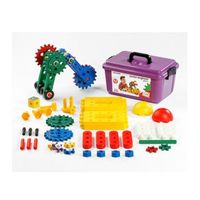juguete de construccion miniland junior engineer gears 62pcs
