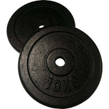 Discos De Pesas De Hierro (2 X 2,5kg - 15kg) 30mm - 10 Kg