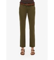 superdry para mujer w7011069a chino de tiro medio verde 2630 casual algodon