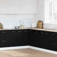 vidaxl mueble colgante roble negro 755 x 755 x 805 cm