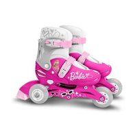patines de 3 ruedas ninos barbie talla 27-30