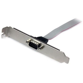 Adaptador Serie Startech PLATE9M16 Cabezal IDC10 a DB9 RS232 40,6 cm Gris