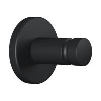 gancho toallero tesa moon black metal negro interior 37 mm