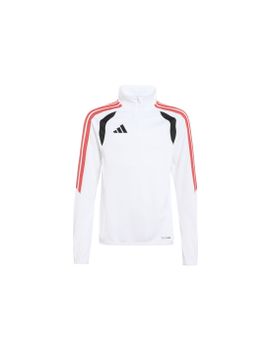 Chaqueta de Fútbol adidas Tiro26L Tr Topy Infantil Blanco/Negro/Rojo