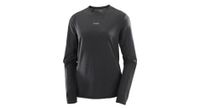 maillot de manga larga salomon shkout core negro mujer