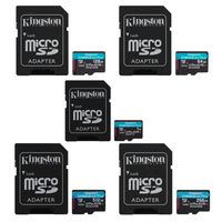 kingston canvas go plus gen4 micro sdxc sd microsdxc 170r a2 u3 v30 tarjeta de memoria 64gb  128gb  256gb  512gb  1tb sdxc  clase 30 a2  200 mbs con adp adaptador  ideal camaras de accion y