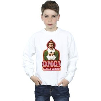 Elf Jersey Santa's Coming para niño