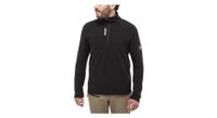 forro polar ubic lightgrid 1 2 zip negro de mijo para hombre
