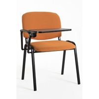 pack 4 sillas ofis con pala de tela 784743 cm - naranja