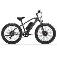 bicicleta electrica lankeleisi mg740 plus doble motor 2000 w 48 v 175 ah 26r todoterreno gris