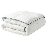 edredon de lujo de plumas y plumon de pato ligero calido 200 x 200 cm blanco cervino