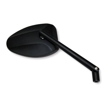 Retrovisor reversible Highsider Oval negro