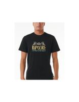 camiseta rip curl horizon hombre negro