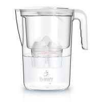 bwt vida manual jarra filtradora de agua con magnesio 26l blanco