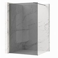 pared de la ducha rea flexi grey titanium 100