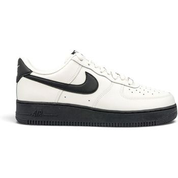 Nike Deportivas Moda Air Force 1 '07 Light Bone Black para hombre