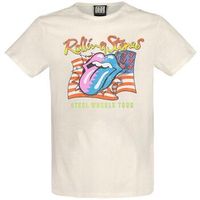 amplified clothing camiseta steel wheels para mujer