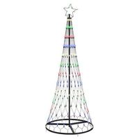 arbol de navidad  decoraciones de navidad led con 230 led multicolor 1845 cm metal