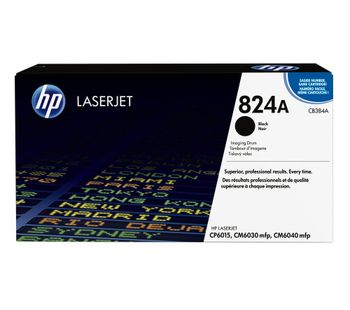 HP 824A LaserJet Image Drum Black Ink Cartridge, Black