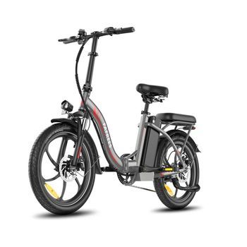 Bicicleta Eléctrica Plegable Fafrees F20+ 20”*3 250w 36v 20ah 25km/h 130km Gris