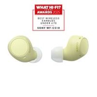 sony wf-c510 auriculares true wireless stereo tws dentro de oado llamadasmasicadeporteuso diario bluetooth amarillo
