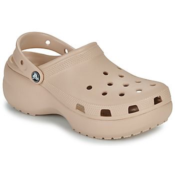 Crocs Zuecos Classic Platform Clog W para mujer
