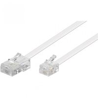 goobay cable de telefono rj11 a rj45 machomacho 3m blanco