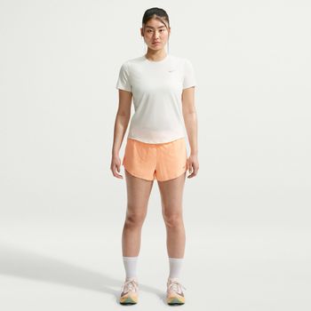 Nike Swift  Camiseta de running Mujeres - blanco, plateado