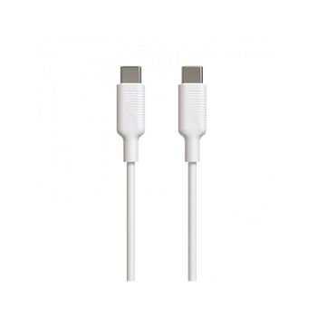 Muvit Cable Tipo C a Tipo C 3A 1.2m Blanco