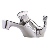 grifo bano temporizado lavabo mezclador lat crom presto 3000