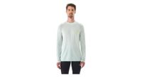 camiseta de manga larga compressport performance gris