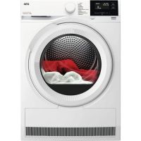 secadora de bomba de calor aeg series 7000 tr718p2ob 8 kg clase d con okoflow