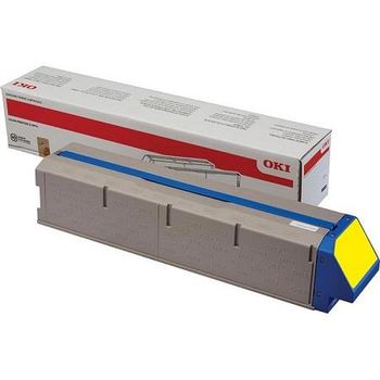OKI 45536413 Yellow Original Standard Capacity Toner Cartridge