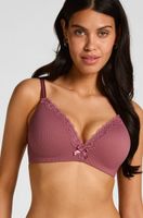 hunkemoller sujetador preformado sin aros lola morado
