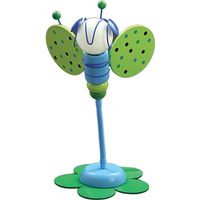 sobremesa abelha 1xg4 12v al46xd24cm azulverde