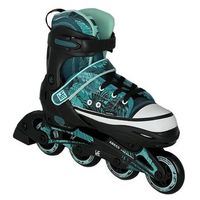 patines en linea ajustables krf jungle green