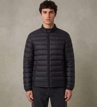 Guess para hombre. M6YL39W2849 Chaqueta Biker Ajustada negro (L), Casual, Poliuretano