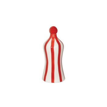 Lido - Botella De Cerámica De Azafrán Con Rayas Rojas
