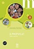 a propos a1 - cahier  cd 2016