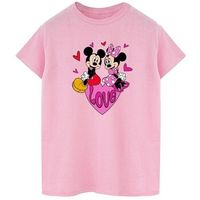 disney camiseta love heart para mujer