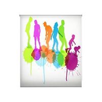 estor enrollable translucido digital - estor enrollable tamano 130x180 - estor translucido color multicolor  blindecor