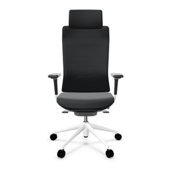Actiu TNK Flex Pure Black Silla de Oficina Negra