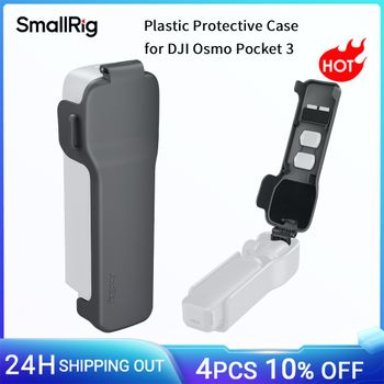 Estuche Protector SmallRig para DJI Osmo Pocket 3, Carcasa Rígida Todo en Uno con Almacenamiento para Filtros Estándar, Tarjetas TF y Micrófono Inalámbrico 5610